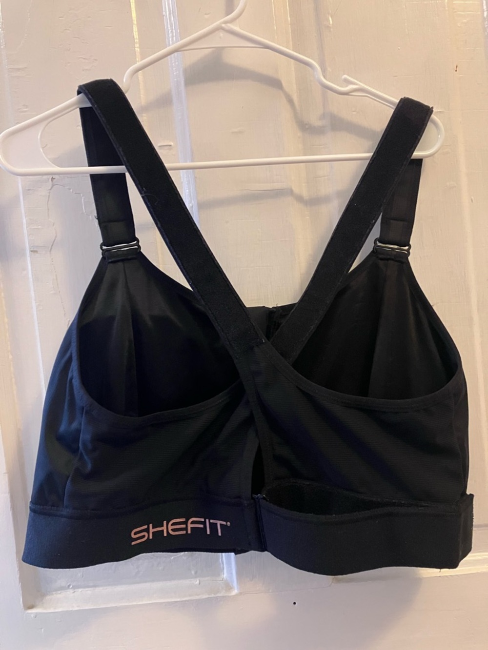 SHEFIT 5Luxe black Front-Zip Hi Impact Sports Bra - Women Intimates & Sleepwear - Picture 2 of 6